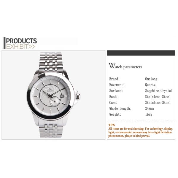 Waterproof Copper Dial Quartz Stainless Steel Watch Luminous Men Mechanical Watch