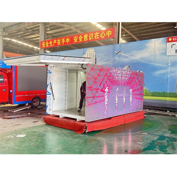 Outdoor Waterproof Mobile Truck Trailer Van Led Screen P4 Led Video Wall Panel For Advertising Music Festival Display