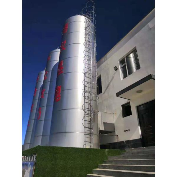 Зеркальное полирование Нержавеющая сталь 5000L хранилище молока Сило с компрессором Copeland