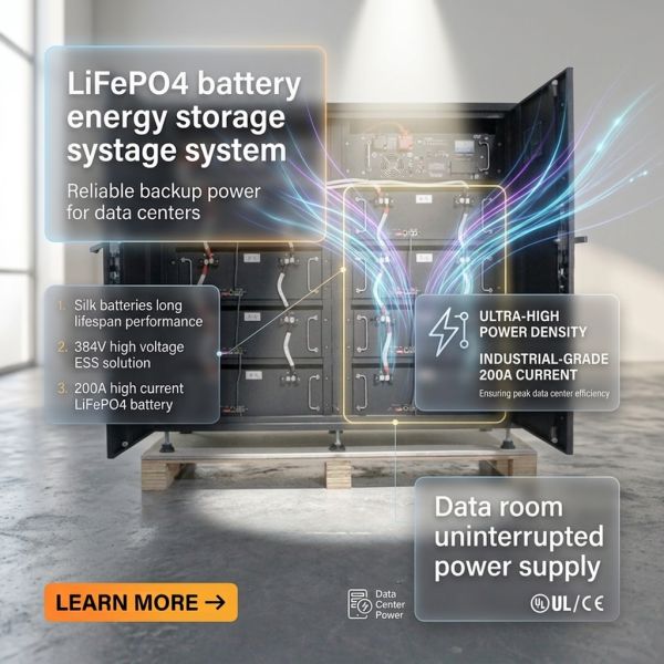 51.2V 100AH Wall-Mounted LiFePO4 Battery 5.12kWh Home Energy Storage System with Smart BMS Bluetooth