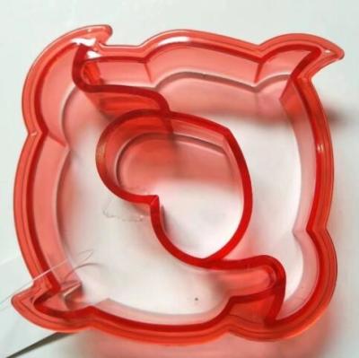 Bakeware cookie tools set PP plastic pastry sandwich cutter cookie cutter for kids