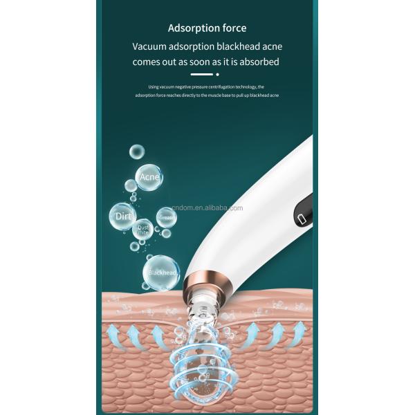 Powerful Blackhead Eliminator Vacuum Blackhead Remover Water Tank Separation Hot Item