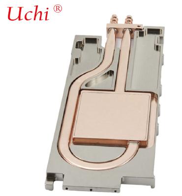 Buckle Copper Fin Heat Sink for Power Supply Optical Module Cooling Plate