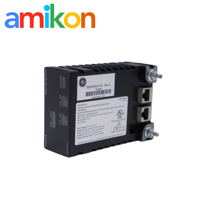 GE IS220PAICH1B Control Analog I/O Module | 10 Analog Inputs