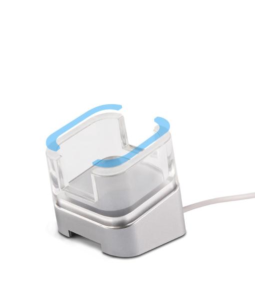 COMER New acrylic display cable lock anti theft alarm security holders for tablet android mobile iphone