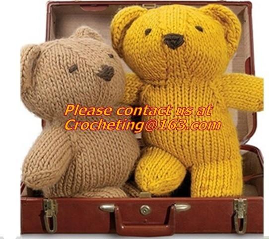 Nice colorful hand Knitting toys,Wholesale Knitted Kids Doll,crochet caterpillar toy