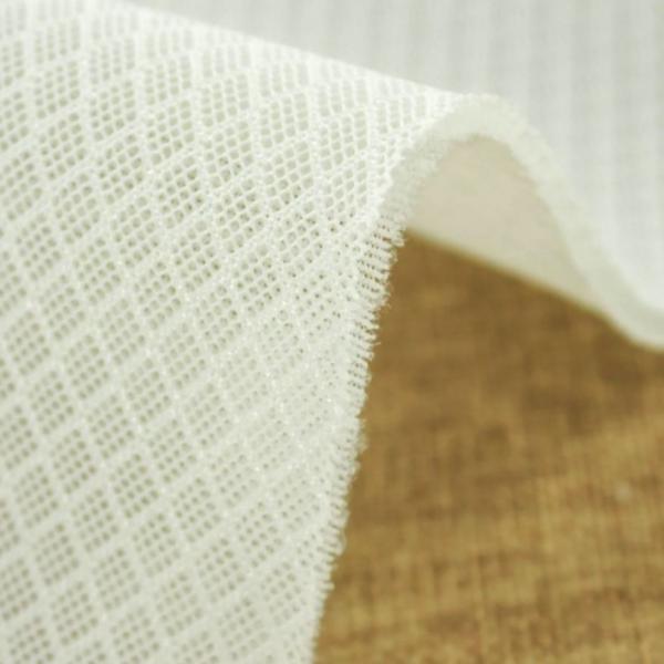 Flat Jacquard Air Mesh Material Anti Abrasion Airmesh Fabric For Dress