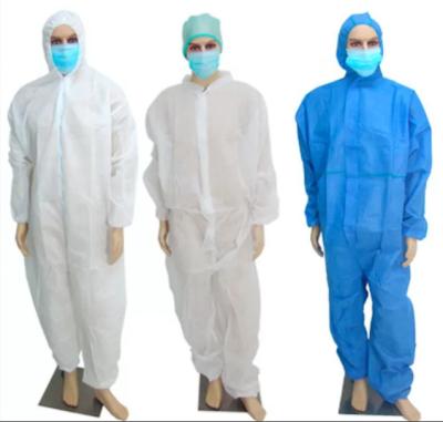 Vestidos médicos do isolamento de S/M/L/XL, combinações descartáveis impermeáveis