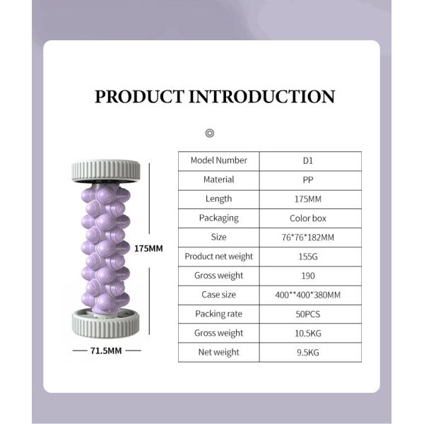 Roller foot massager roller yoga fitness foot muscle relaxation foot massage roller