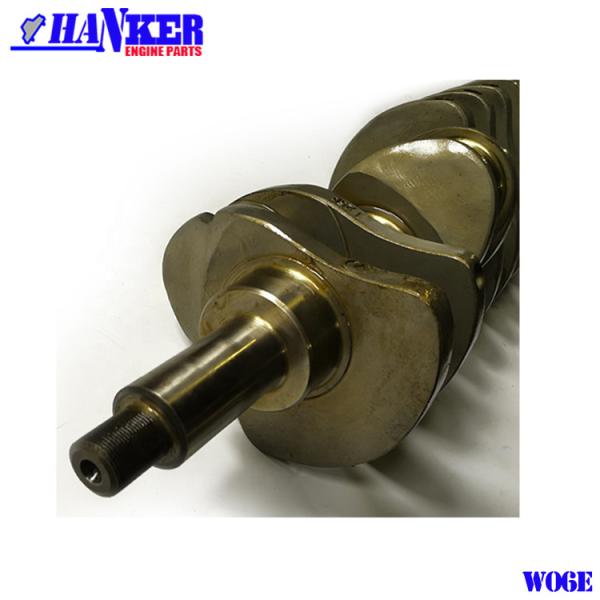 6 Cylinders Casting Crankshaft For Hino Engine Spare Parts W06E