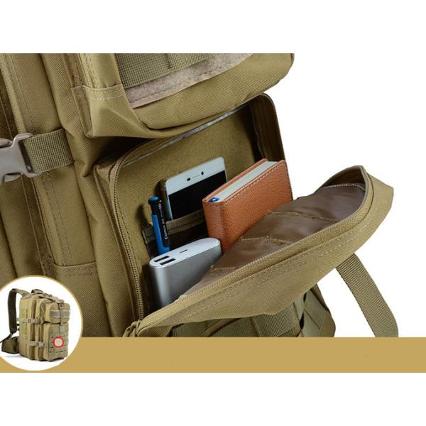 Хаки рюкзак Оксфорда TAN тактический сгущает располагаться лагерем 40L