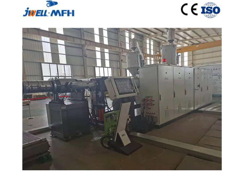 Диаметр штрангпресса 150mm трубы стены одиночного винта HDPE Jwell двойной