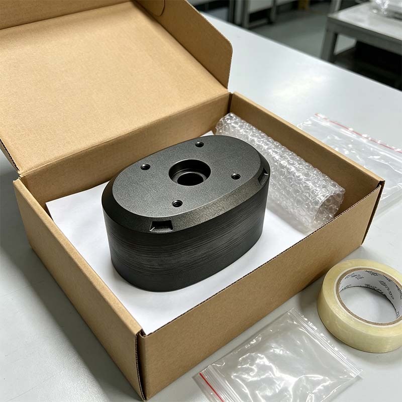Custom CNC-Machined Grey Cast Iron HT200 Oval Enclosure Housing with Vibration-Dampening Performance and ±0.03-0.05mm Tolerance