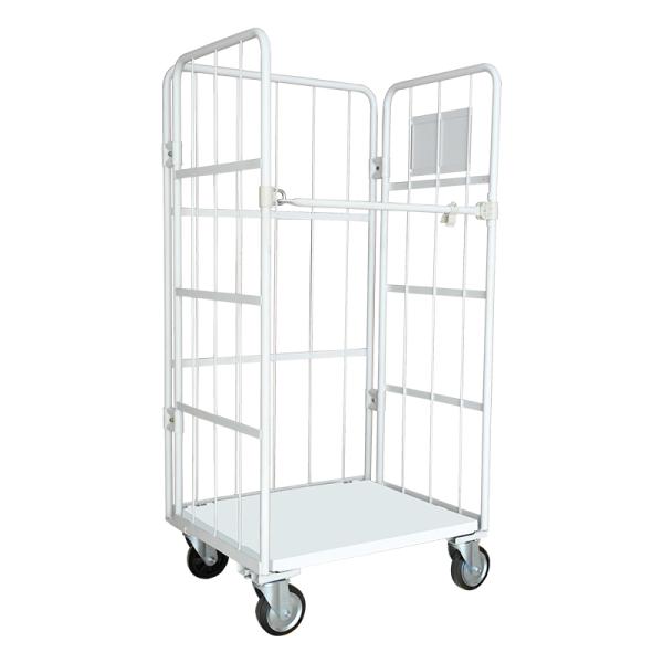 Torin SWK1041  Roll Box Tray Metal Steel Bottom Plate Warehouse Logistics Handcart Storage Folding Metal Base Roll Cage Handcart