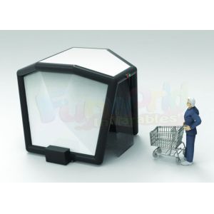 На открытом воздухе раздувной нейлон тоннеля брызг обеззараживанием покрытый ПВК