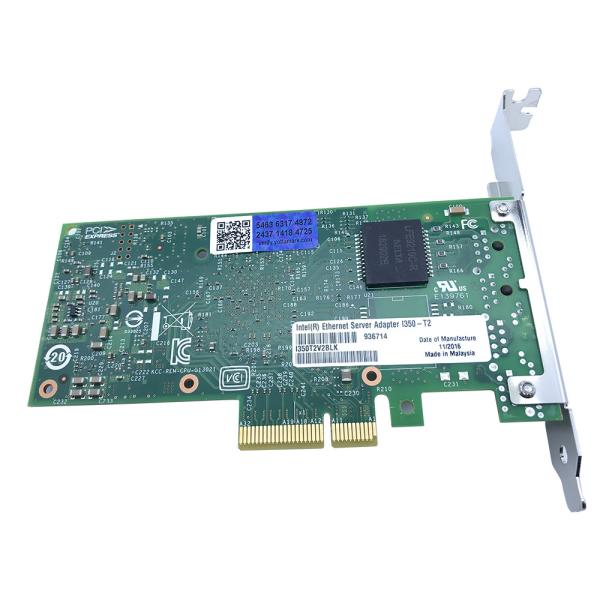 I350-T2 2 Port 1GB SFP+ PCle Ethernet Server Adapter I350 Network Card