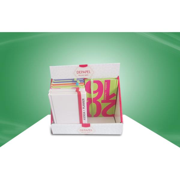 Изготовленные на заказ малые коробки дисплея Countertop картона для тетрадей