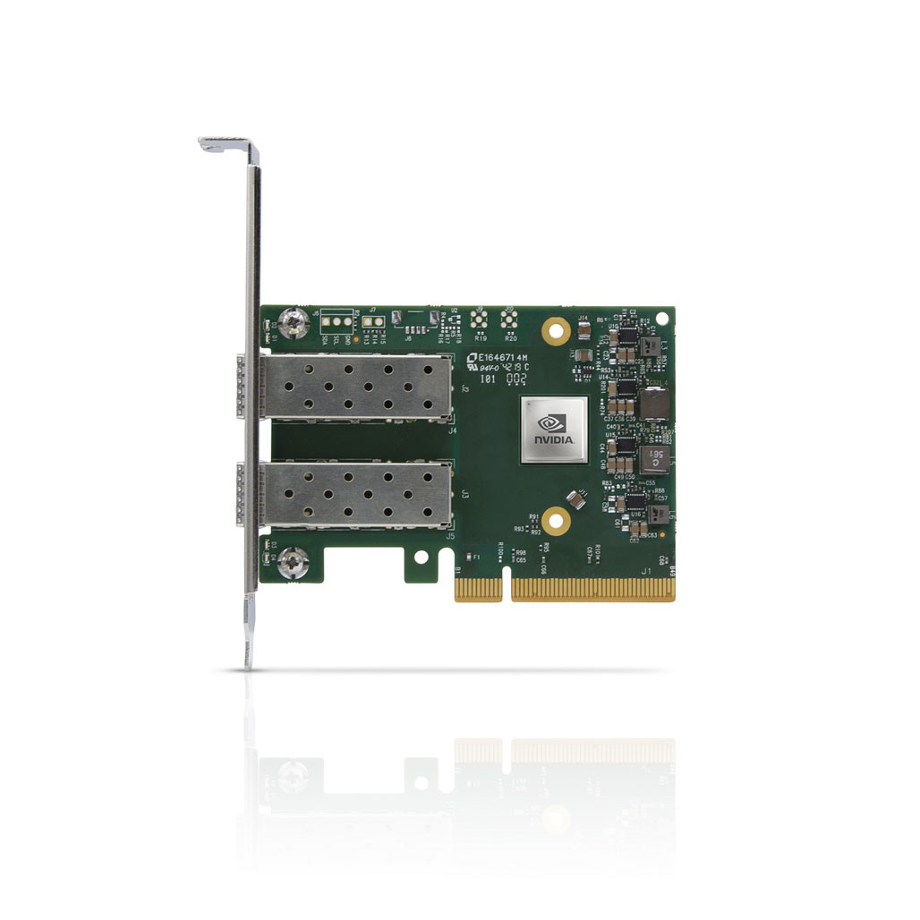 NVIDIA MCX631102AC-ADAT ConnectX-6 Lx EN Карта адаптера 25GbE Криптовалюта включена