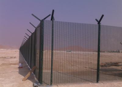 Galvanized Steel Fence 358 Security Fencing For Military & government sites