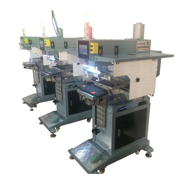 High Precision Servo Motor Semi Automatic Pad Printing Machine For Keyboard