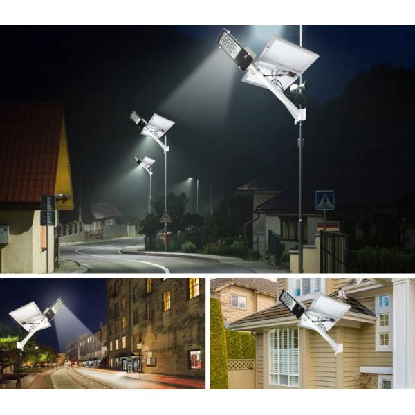 Aluminum IP65 40W Solar LED Street Lights SMD5730 3000K-6500K For Outdoor Road