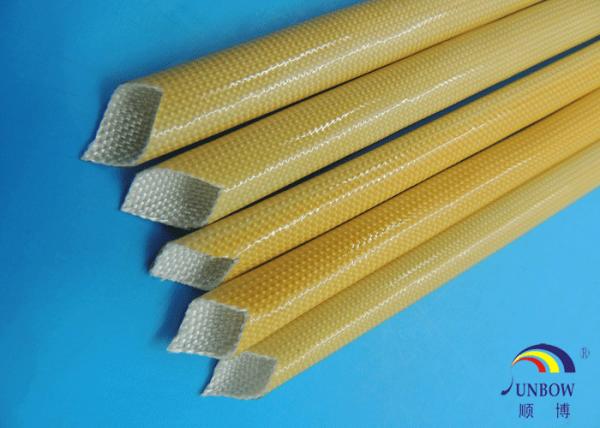 Flexible Braid Fiberglass Sleeving with PU coated for Heating Equipments