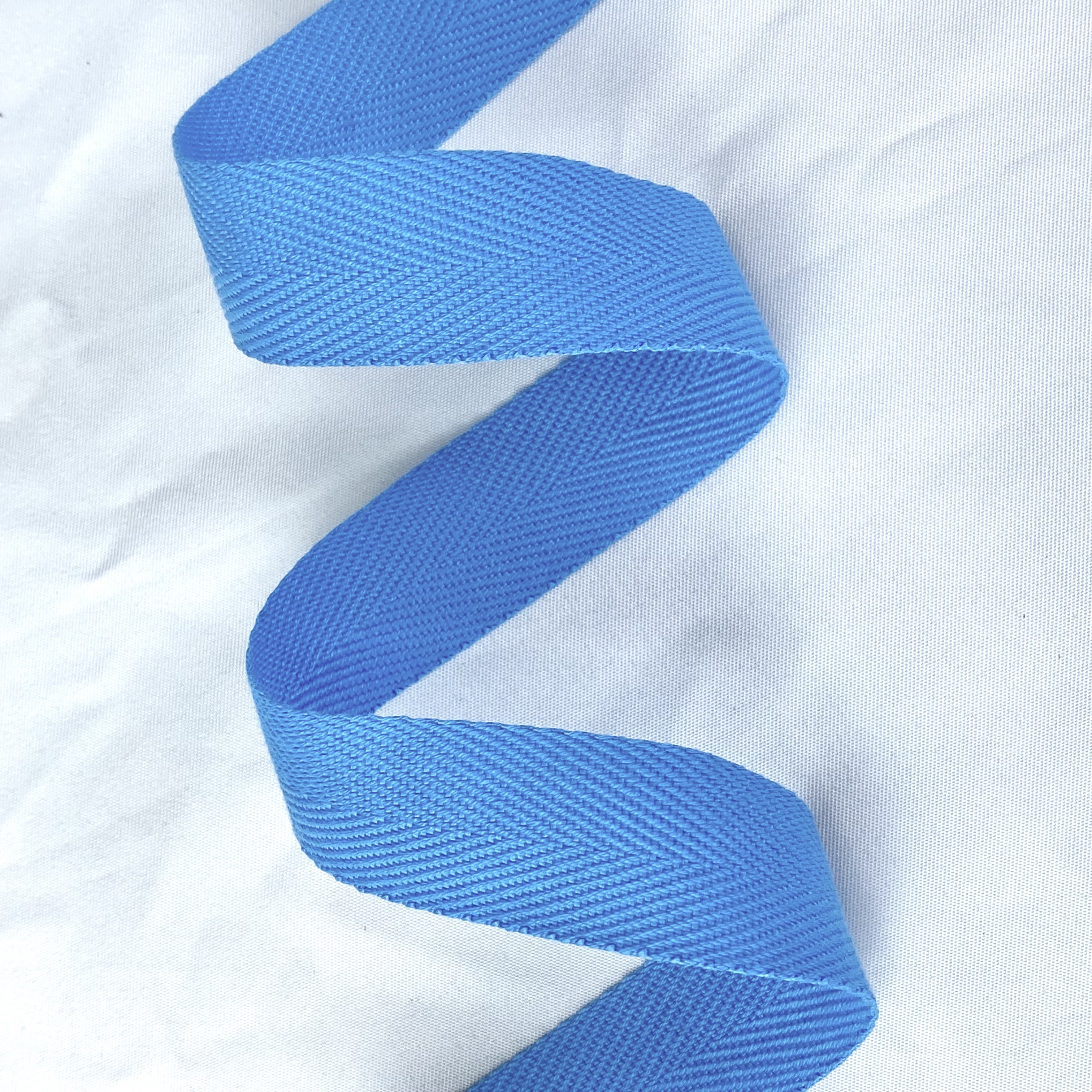 Herringbone polyester-cotton webbing Various colors Backpack strap Belt Handbag strap