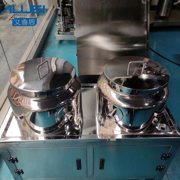 20 Liter Vacuum Emulsifier Mixer Stainless Steel Hydraulic Lifting Mixer Homogenizer Mixer Cosmetics