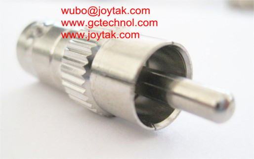 Coaxial Adapter Coaxial Adaptor BNC Female Jack To RCA Male Plug CCTV Connector/ BNCF.RCAM