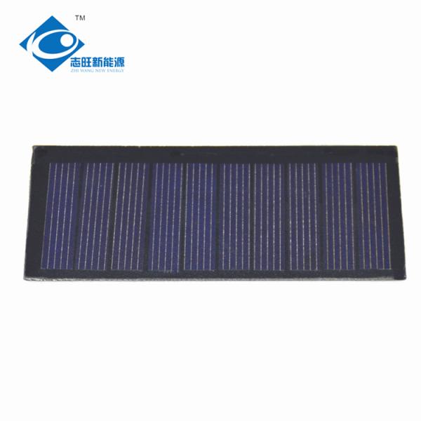 0.4W High Quality Semi Flexible Solar Panel ZW-9731 PET Laminated Polycrystalline Mini Solar Panel 5V