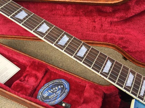 Unicorn Vintage Standard Honolulu LP Blue Electric Guitar