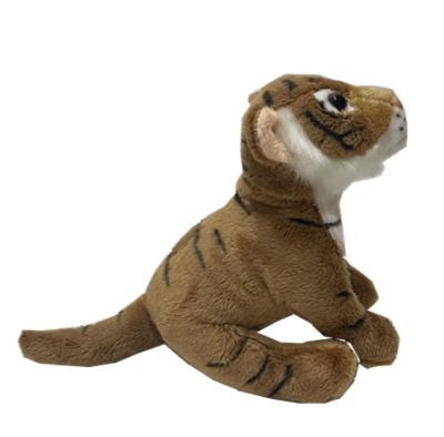 17cm 6.69in Recycled Large Tiger ECO Friendly Stuffed Animals For Valentines Day