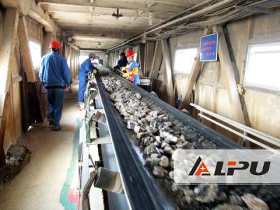 Fixed / Mobile Coal Mine Conveyor Belt Systems With Capacity 200-320t/H , CE ISO Listed