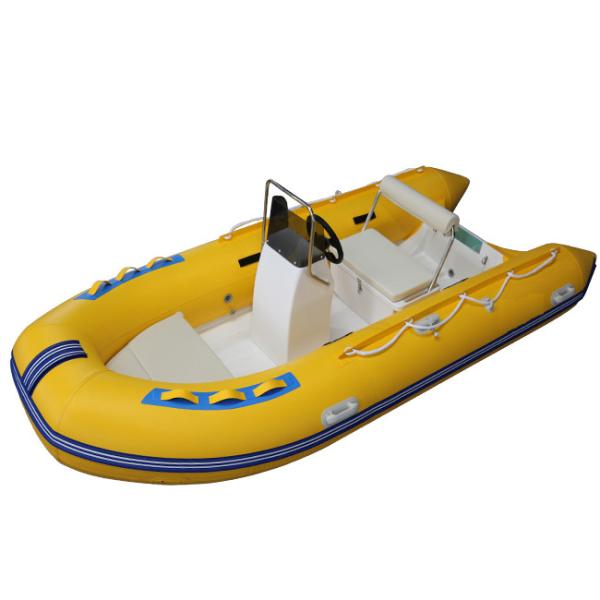 2022 rib boat inflatable rigid hull boats 13ft 3.9m orca hypalon rib boat simple version  rib390B