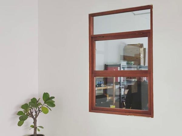 Urban Garden Folding Window Portal Enabling Safe Container Gardening Access in High-Rise Buildings