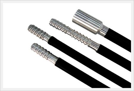 T45 T51 Extension drill rod Top Hammer Drilling for Gold Mine / Railway / Tunnel