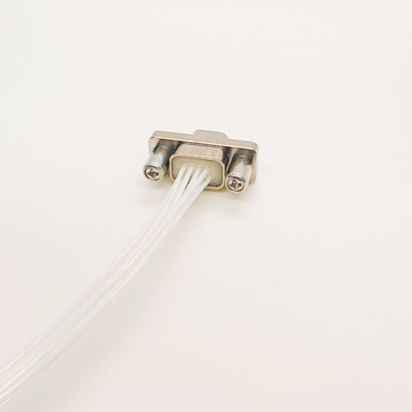 J30J Electrical Crimp Connectors 9 Pin Male Connector 1.27mm