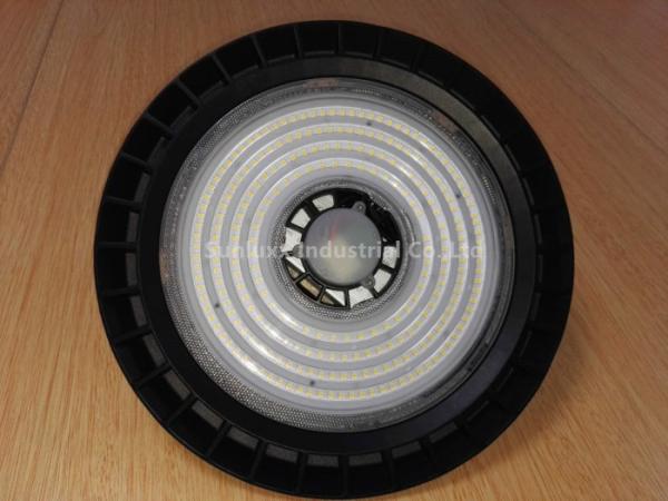 Warehouse / Gym Lighting UFO High Bay Light , 1 - 10V Dimmable LED High Bay Fixtures