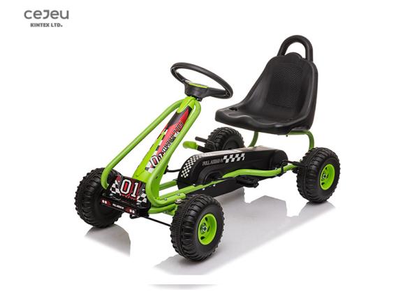 Passeio ajustado kart de Seat das crianças EN71 no kart do pedal com freio