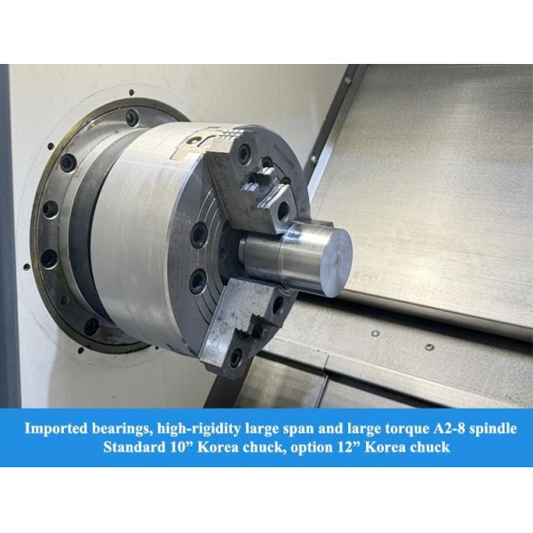 SMTCL HTC40S High Rigidity Hard Rail CNC Lathe For Automotive Bearing & Engineering Parts