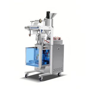 Vertical Automatic Liquid Packing Machine Round Corner Sachet Filling Machine 1.5kw