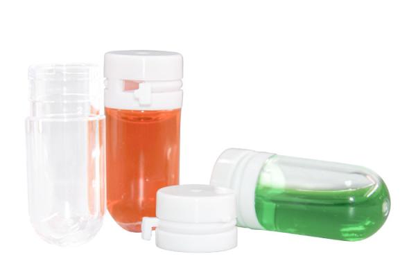 Garrafas de cosméticos descartáveis PETG 2 ml 2,5 ml 3 ml garrafa de essência cosmética
