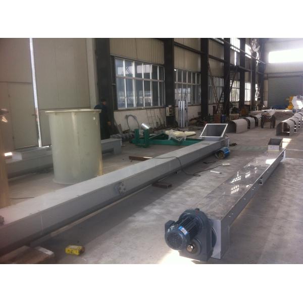 Stainless Steel Shaft Screw Conveyor Wastewater Bar Screen For Material Handing Equipment