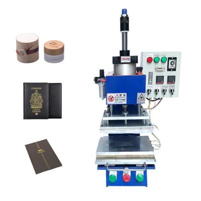 Stamper quente multifuncional da folha, máquina de gravação de couro da imprensa do calor para o papel do PVC