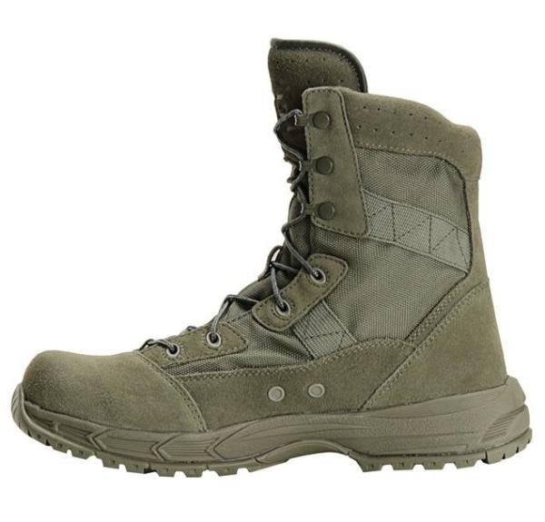 Exército militar impermeável militar das botas 38-45 das botas de combate do verde de Oxford