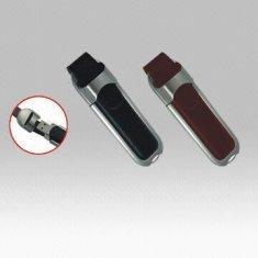 Memoria USB de cuero más caliente AT-030B