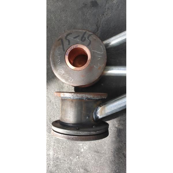 Customized Water Jacket Graphite Mold for Brass Copper Casting Inside Very Smoothly