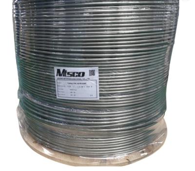 317L Capillary 316l Stainless Steel Tubing 4.76mm 8K For Medicine And Food