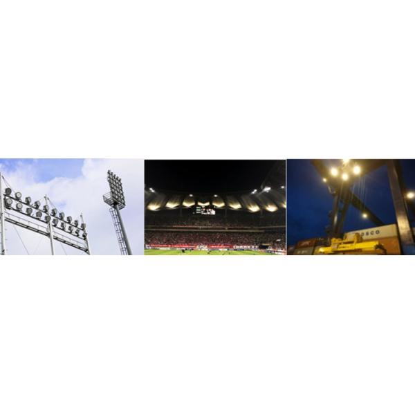 Sports Field Football Stadium Lights , Super Slim Stadium Flood Lights High Power