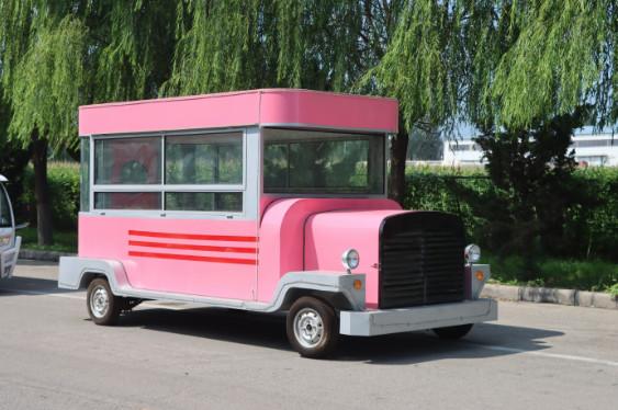 Large Vintage Food Truck with 4 Wheels Perfecta food truck hit the ground running